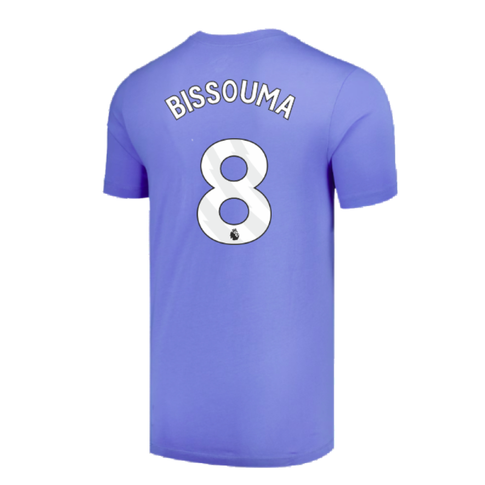 2024-2025 Tottenham Hotspur Futura T-Shirt (Sky Blue) (Bissouma 8)