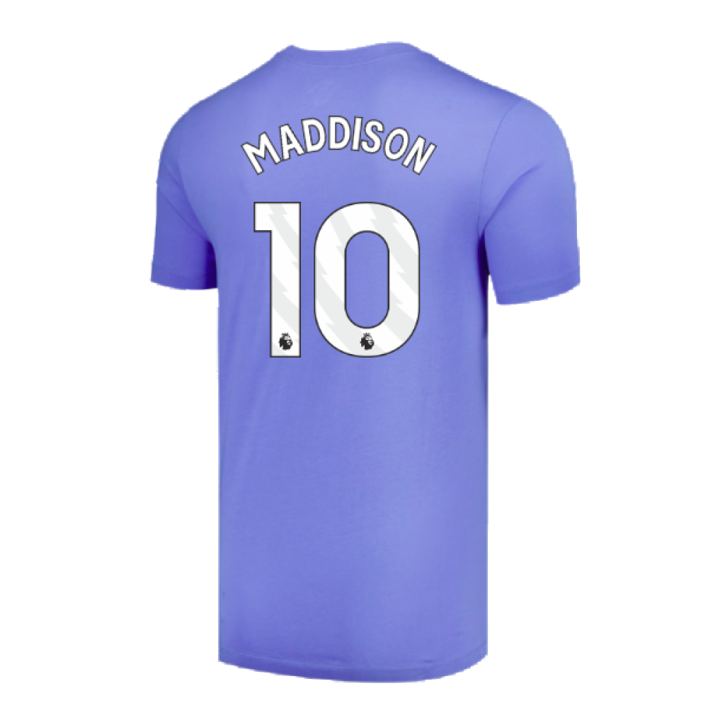 2024-2025 Tottenham Hotspur Futura T-Shirt (Sky Blue) (Maddison 10)