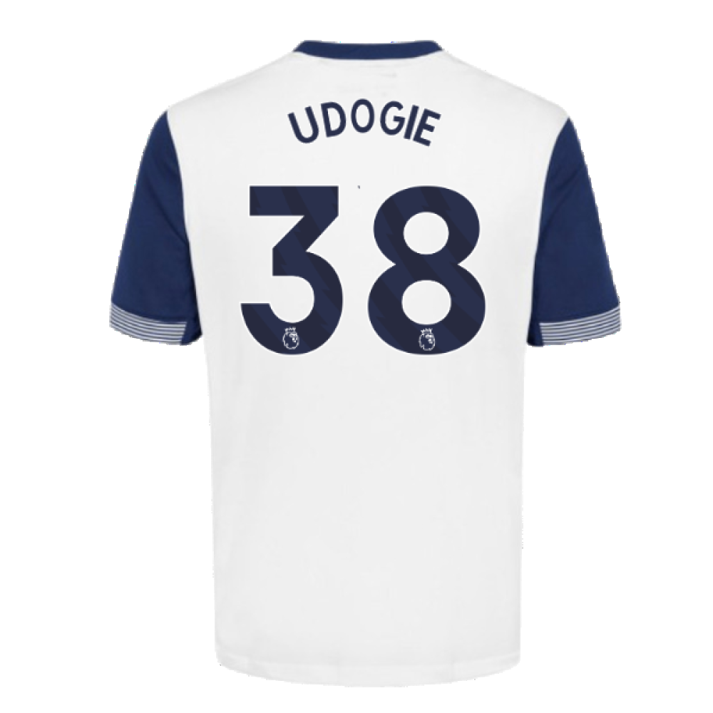 2024-2025 Tottenham Hotspur Home Shirt (Kids) (Udogie 38)