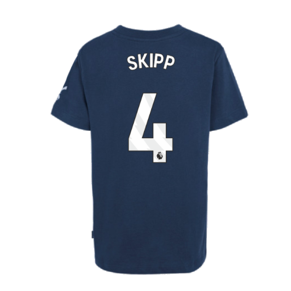 2024-2025 Tottenham Hotspur Just Do It T-Shirt (Navy) - Kids (Skipp 4)