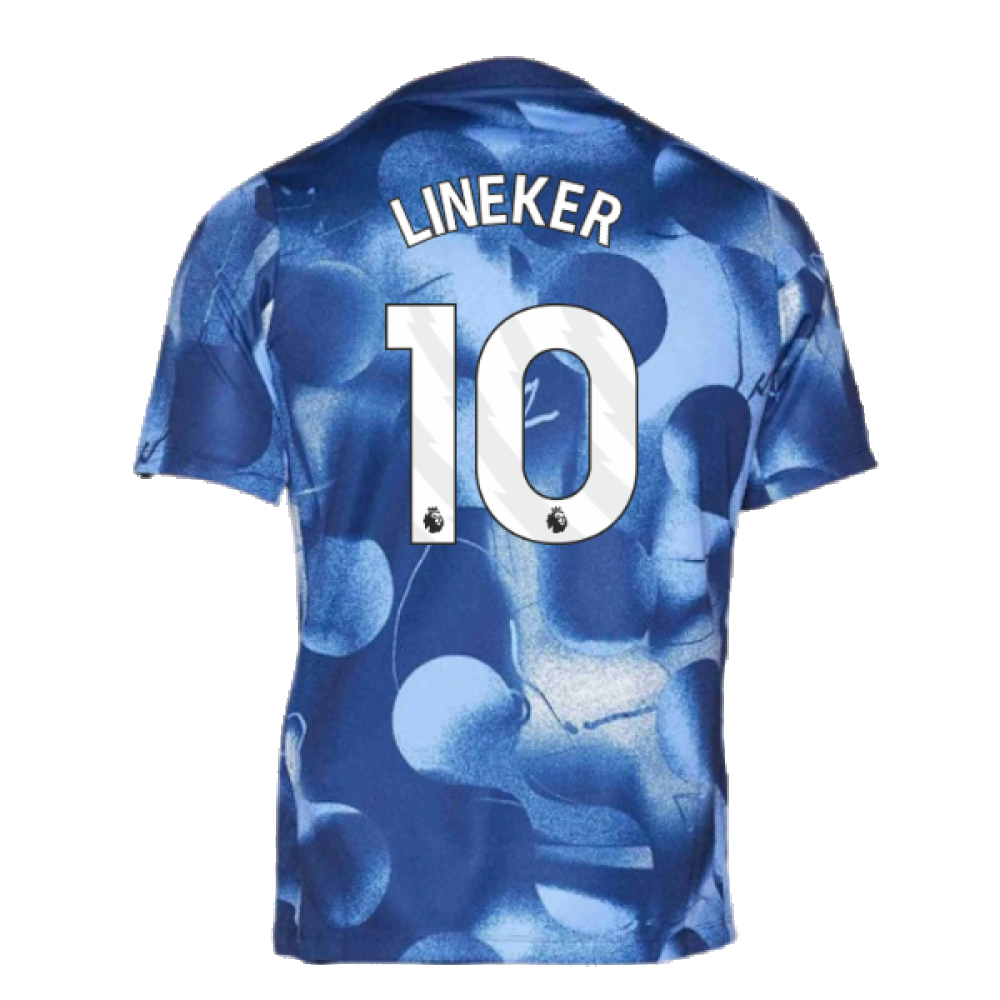 2024-2025 Tottenham Pre-Match Shirt (Binary Blue) (Lineker 10)