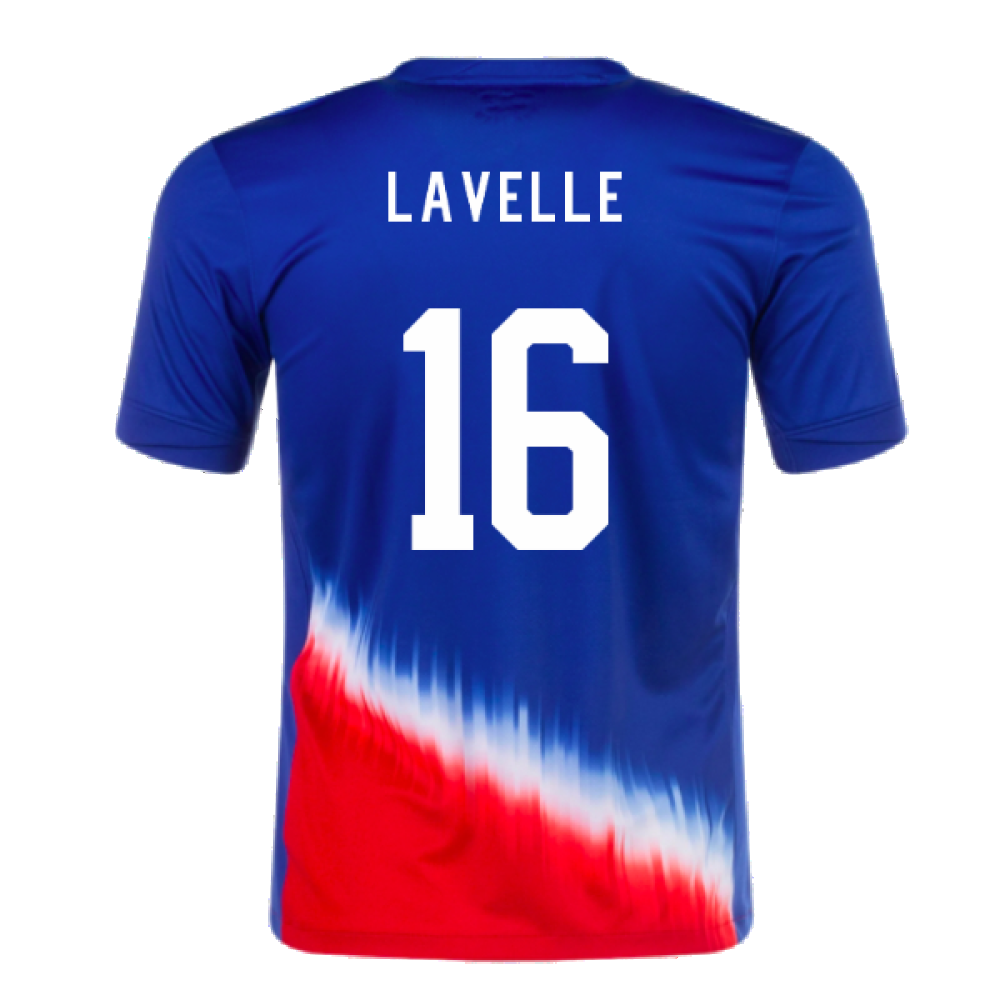 2024-2025 United States USA Away Shirt (Lavelle 16)