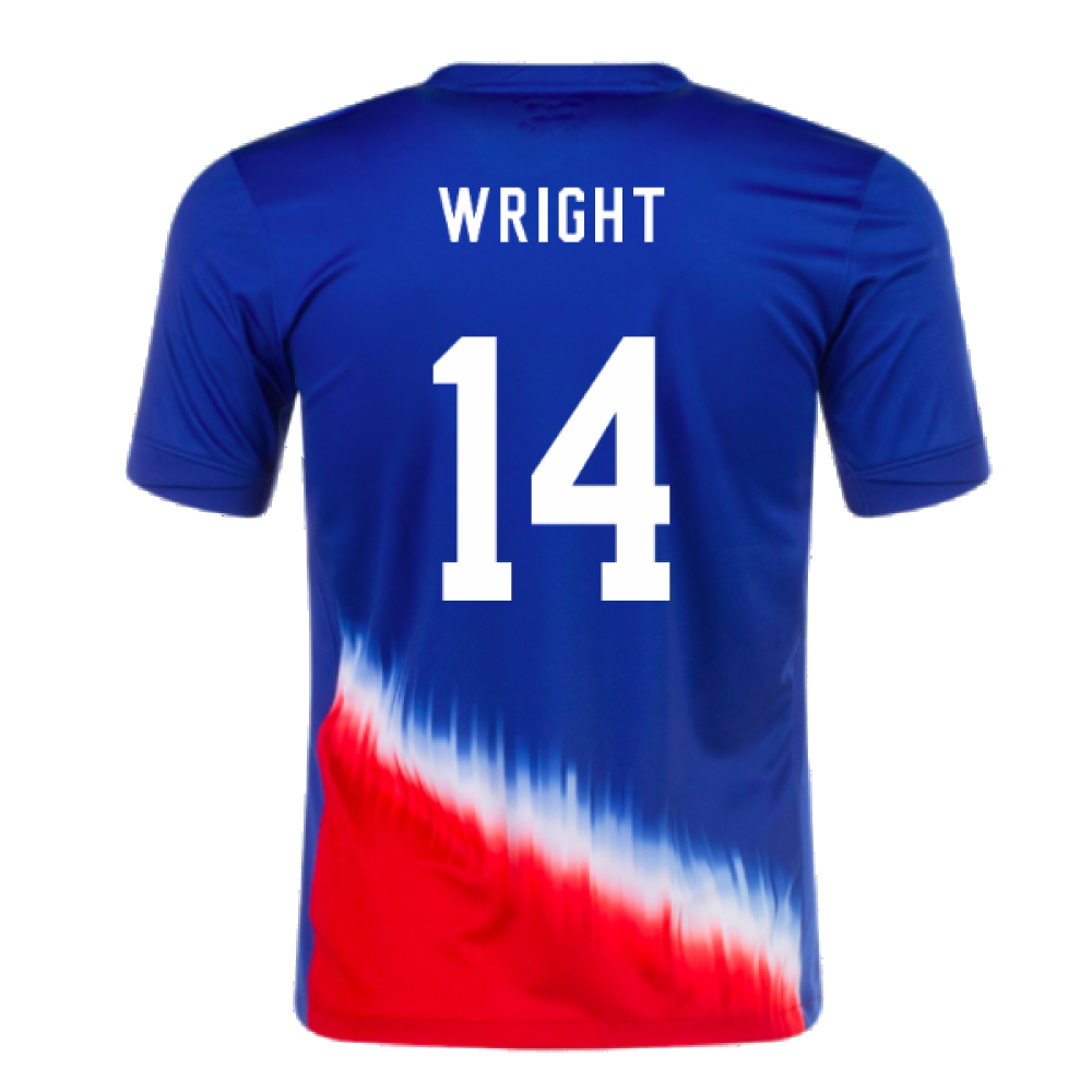 2024-2025 United States USA Away Shirt (WRIGHT 14)