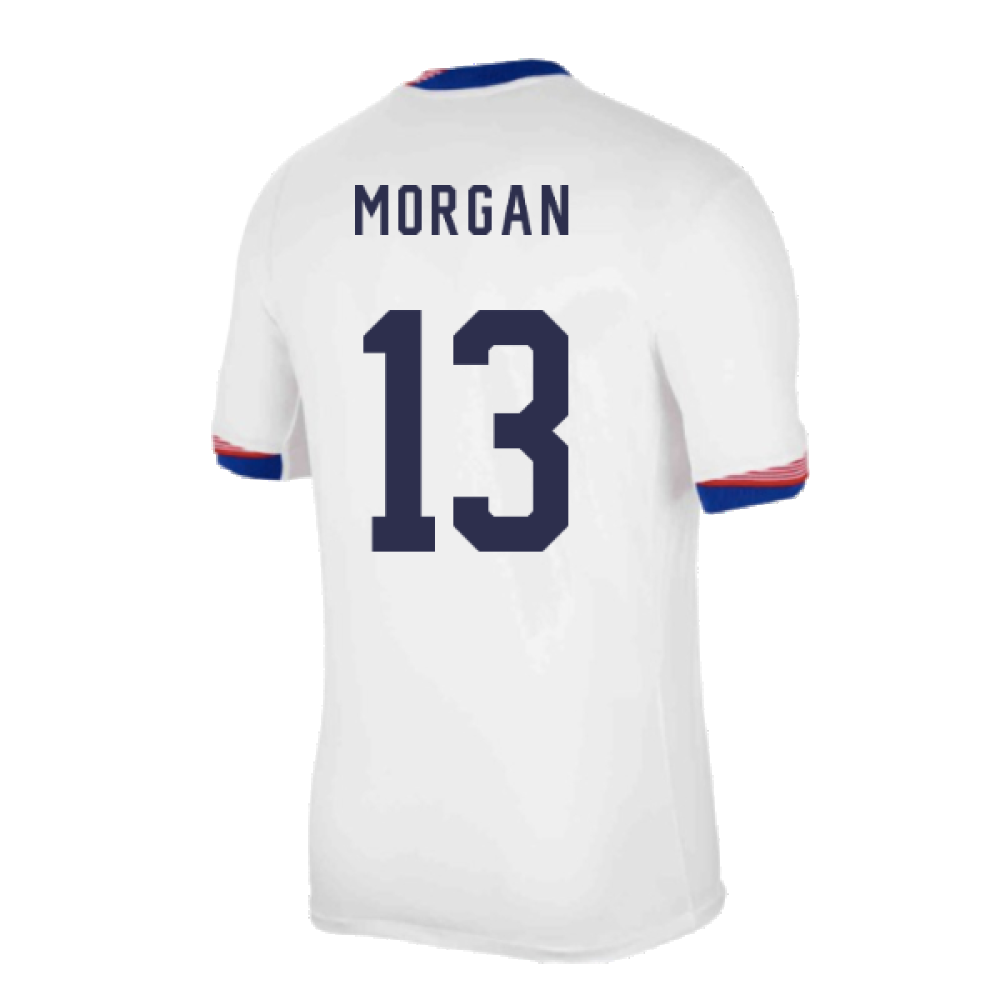 2024-2025 United States USA Home Shirt (Morgan 13)