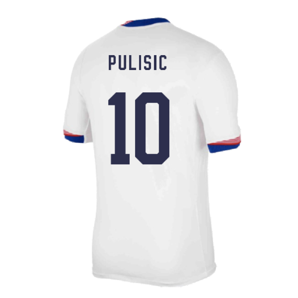 2024-2025 United States USA Home Shirt (PULISIC 10)