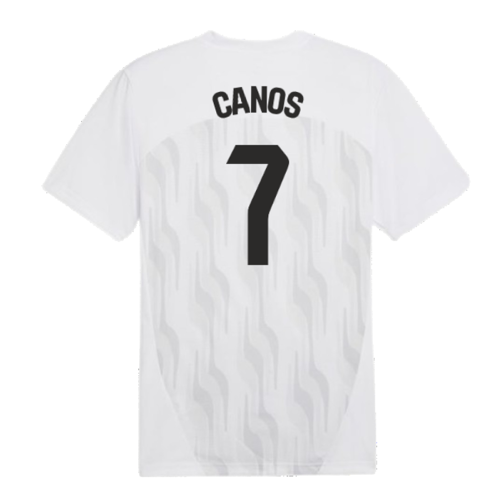 2024-2025 Valencia Pre-Match Shirt (White) (Canos 7)