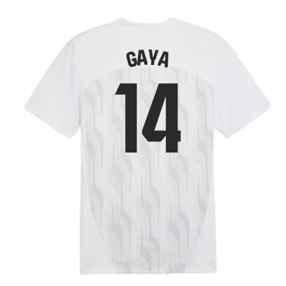 2024-2025 Valencia Pre-Match Shirt (White) (Gaya 14)