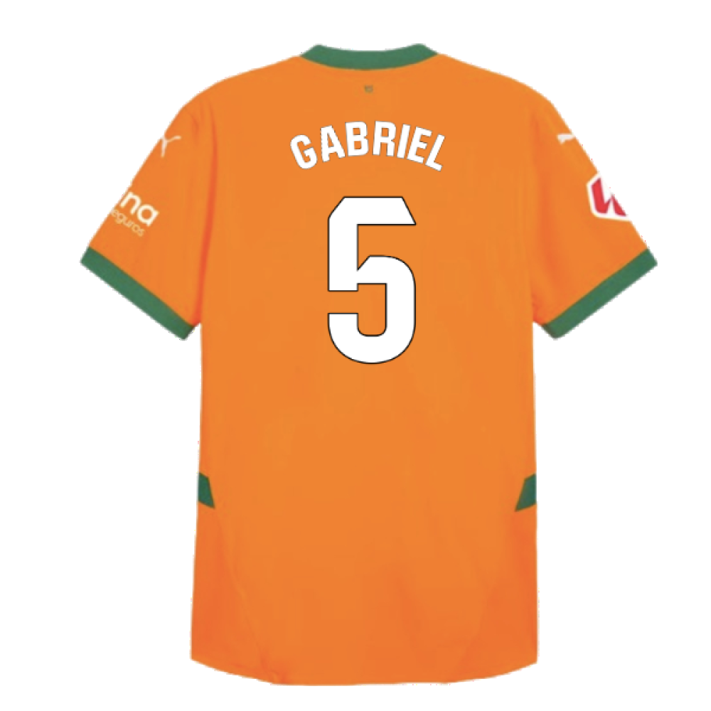 2024-2025 Valencia Third Shirt (Kids) (Gabriel 5)