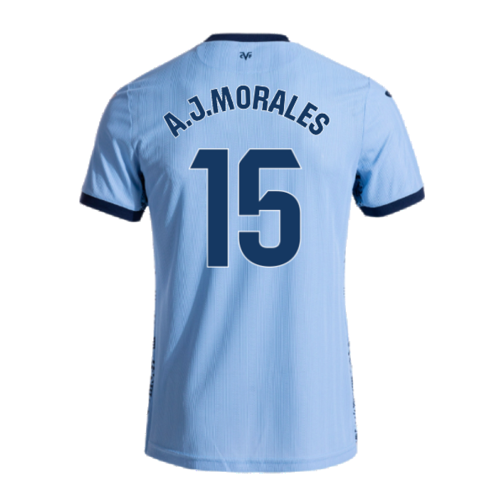 2024-2025 Villarreal CF Away Shirt (A.J.Morales 15)