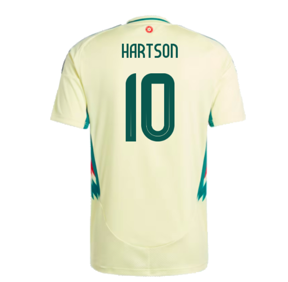 2024-2025 Wales Away Shirt (Hartson 10)