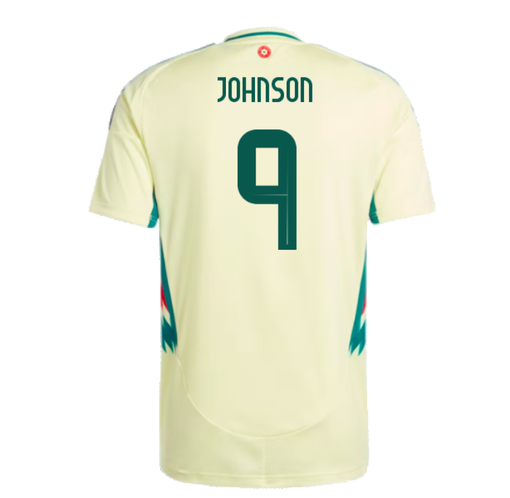 2024-2025 Wales Away Shirt (Johnson 9)