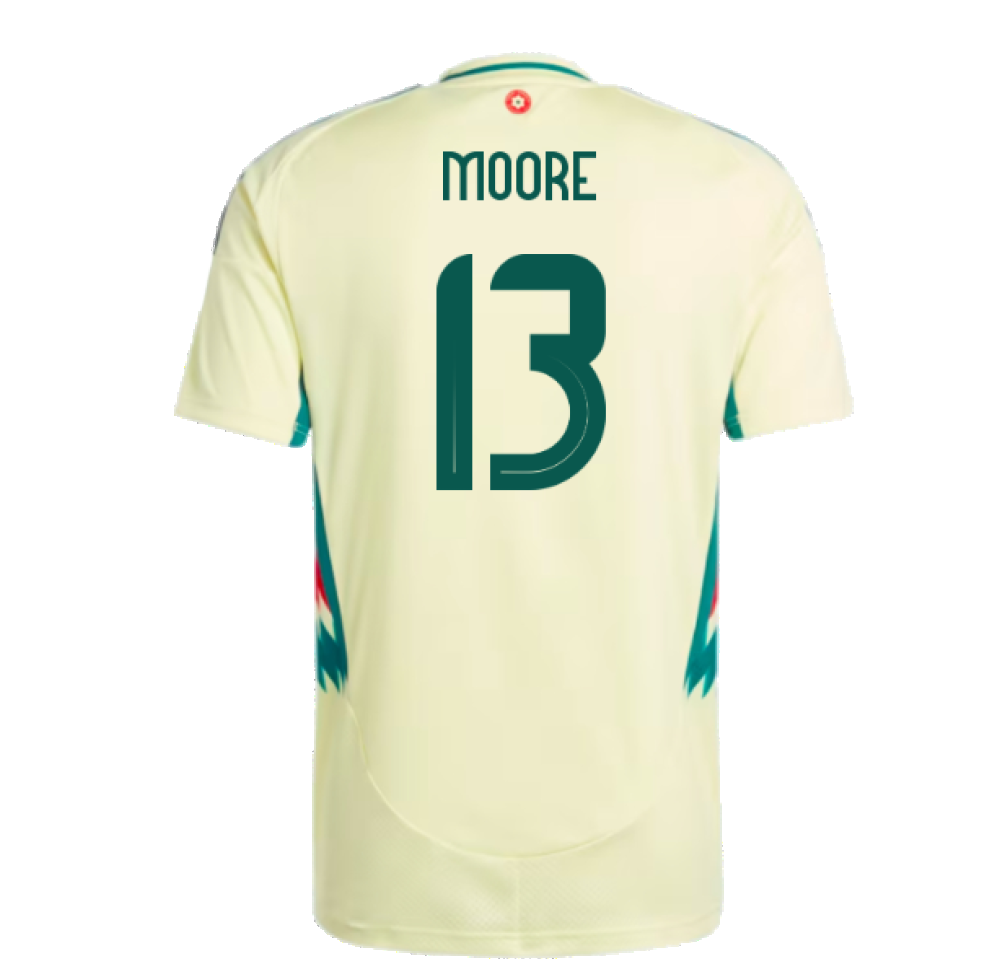 2024-2025 Wales Away Shirt (Moore 13)