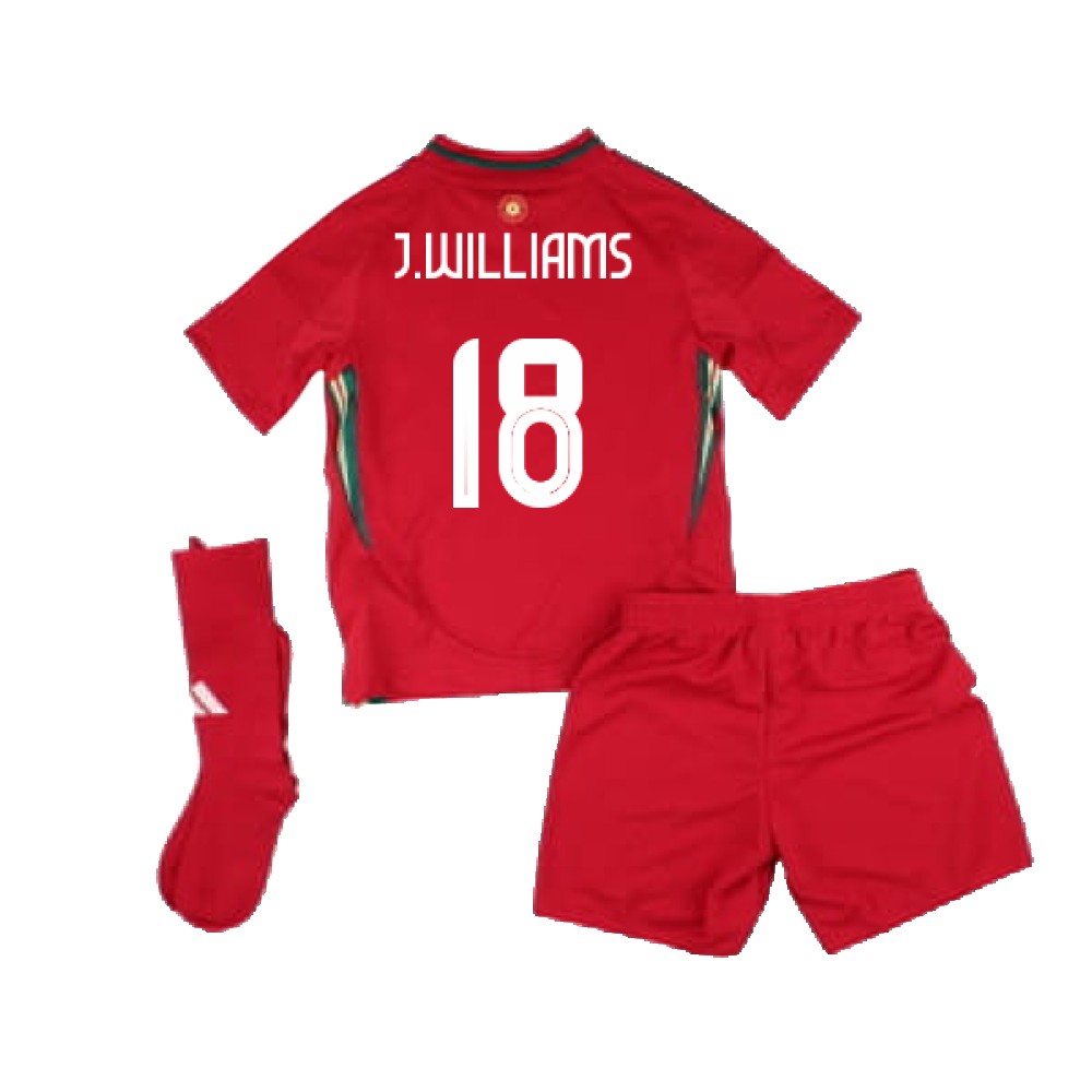 2024-2025 Wales Home Mini Kit (J.Williams 18)