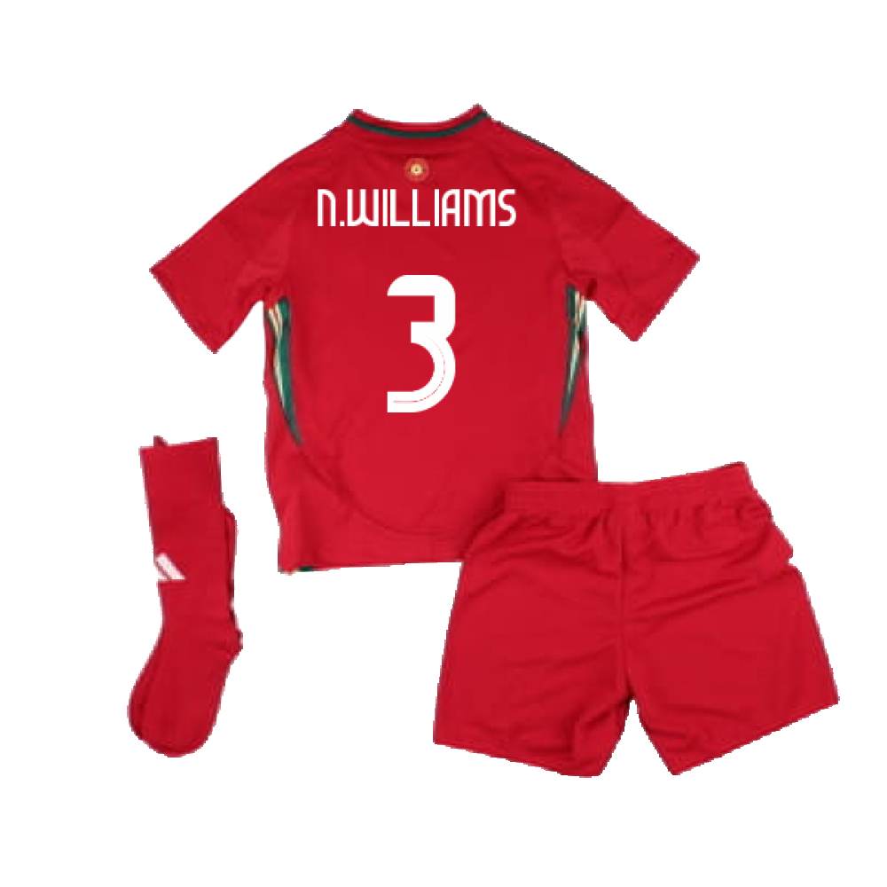 2024-2025 Wales Home Mini Kit (N.Williams 3)