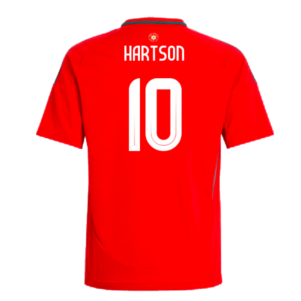 2024-2025 Wales Home Shirt - Kids (Hartson 10)