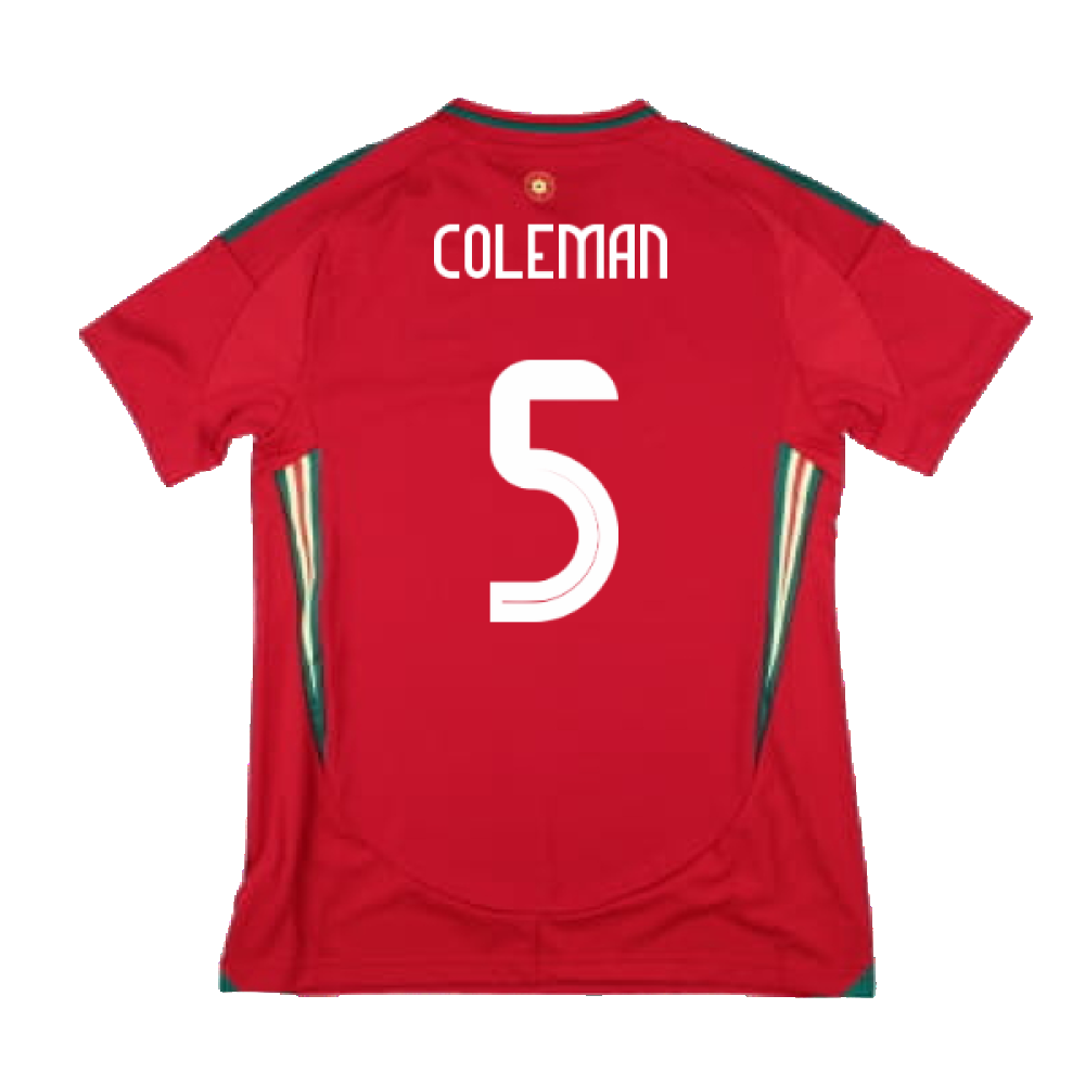 2024-2025 Wales Home Shirt (Womens) (Coleman 5)