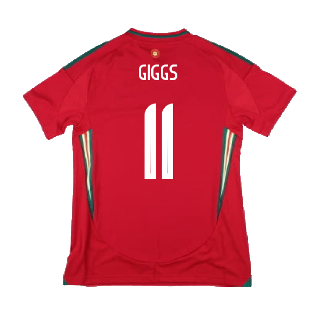 2024-2025 Wales Home Shirt (Womens) (Giggs 11)