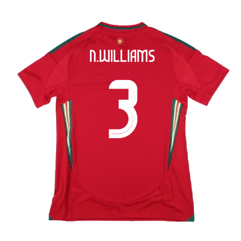 2024-2025 Wales Home Shirt (Womens) (N.Williams 3)