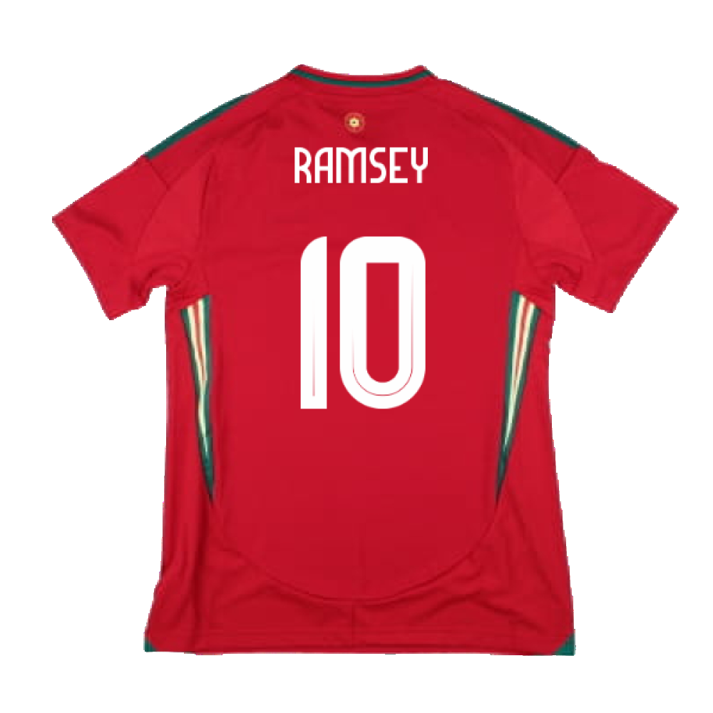 2024-2025 Wales Home Shirt (Womens) (Ramsey 10)