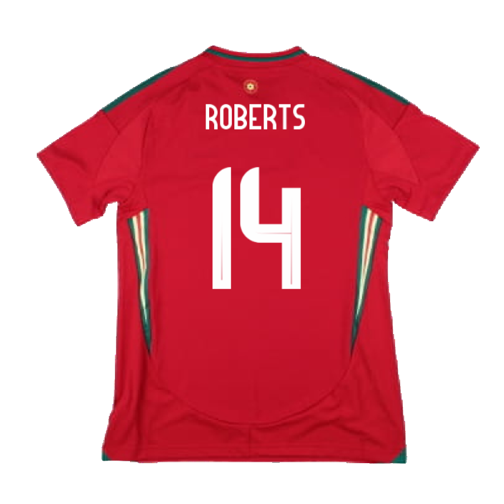 2024-2025 Wales Home Shirt (Womens) (Roberts 14)