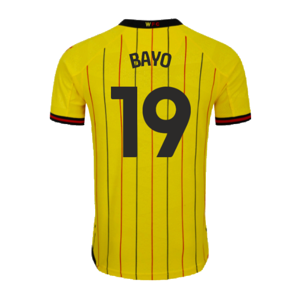 2024-2025 Watford Home Shirt (Bayo 19)