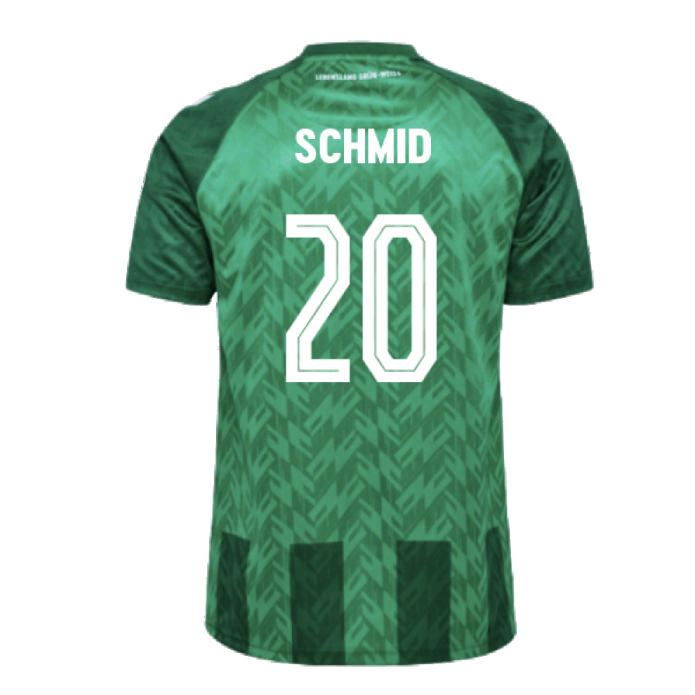 2024-2025 Werder Bremen Home Shirt (Schmid 20)