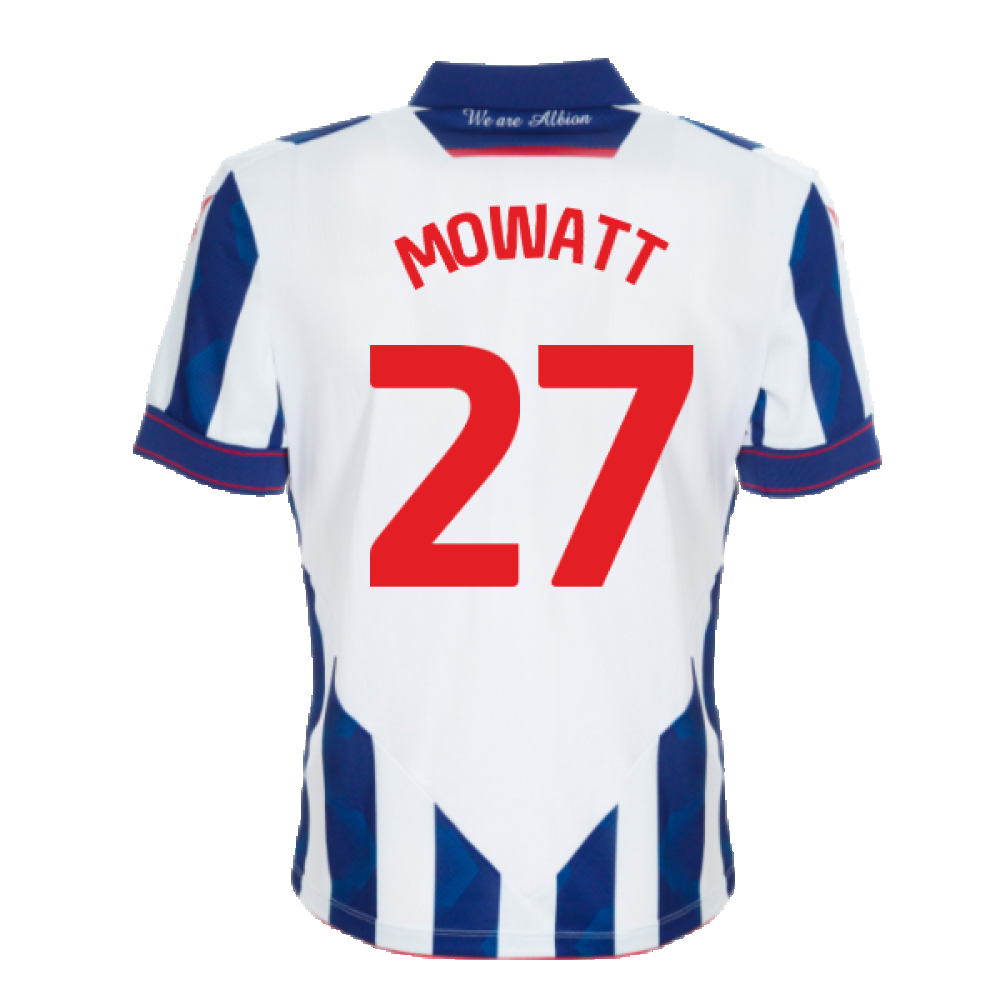 2024-2025 West Brom WBA Home Shirt (Mowatt 27)