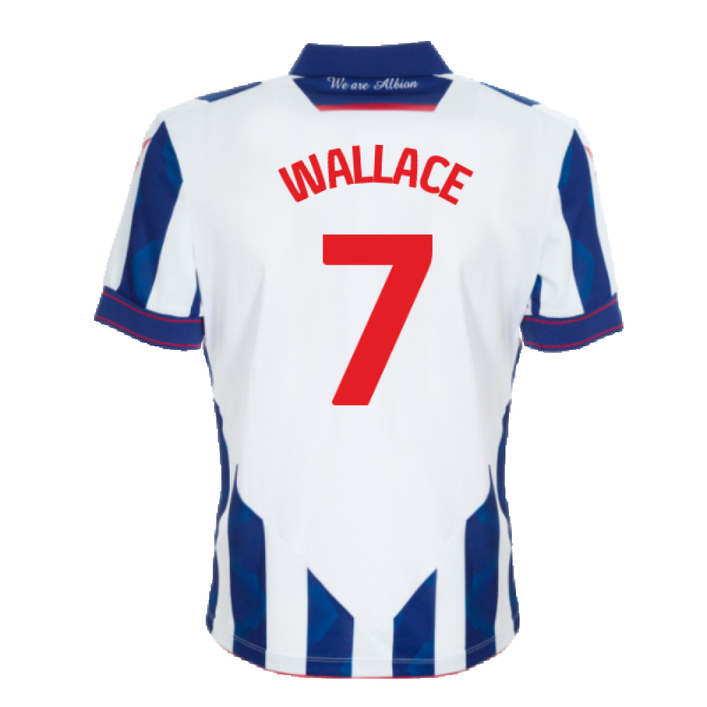 2024-2025 West Brom WBA Home Shirt (Wallace 7)