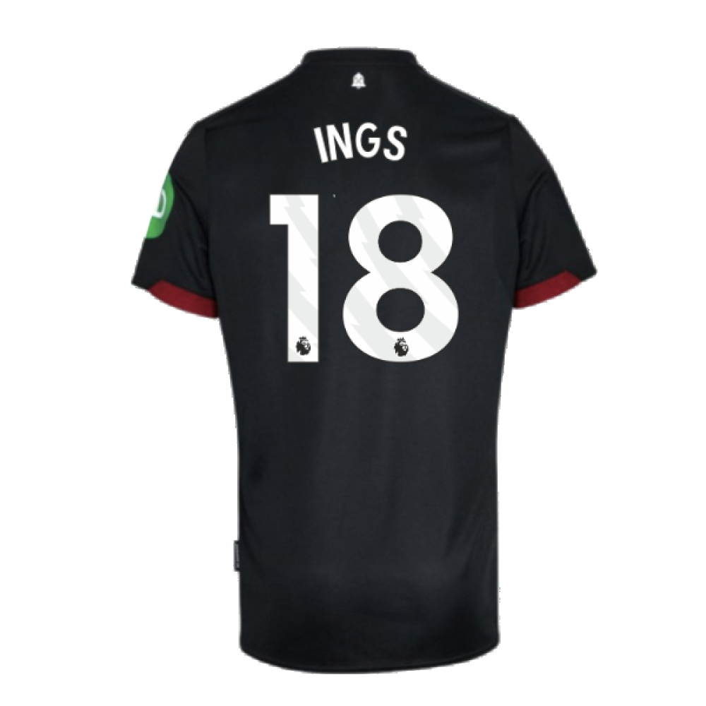 2024-2025 West Ham Away Shirt (Kids) (Ings 18)