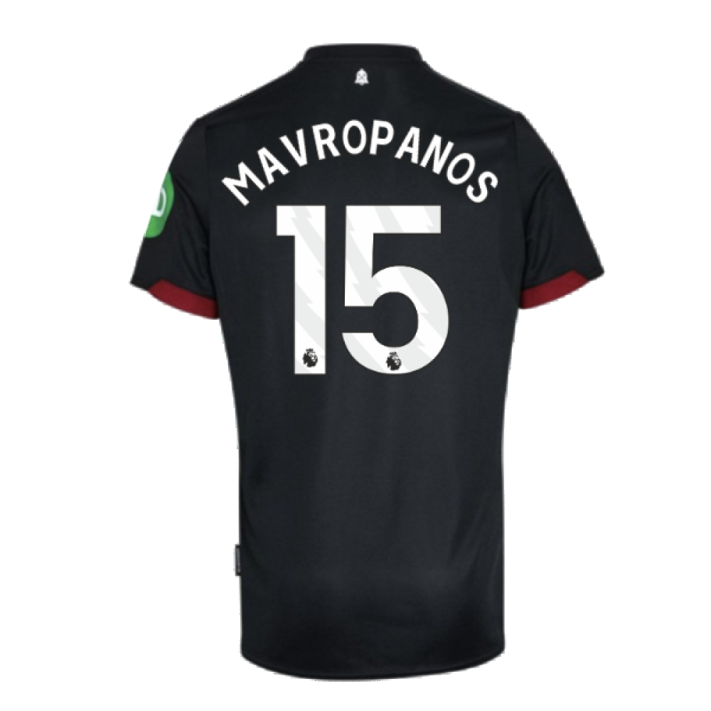 2024-2025 West Ham Away Shirt (Mavropanos 15)