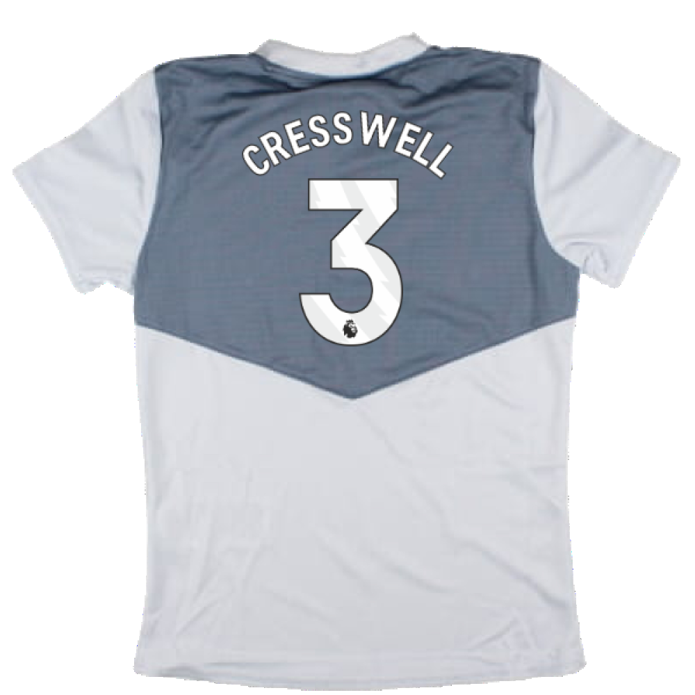 2024-2025 West Ham Training Jersey (Arctic Ice) - Kids (Cresswell 3)