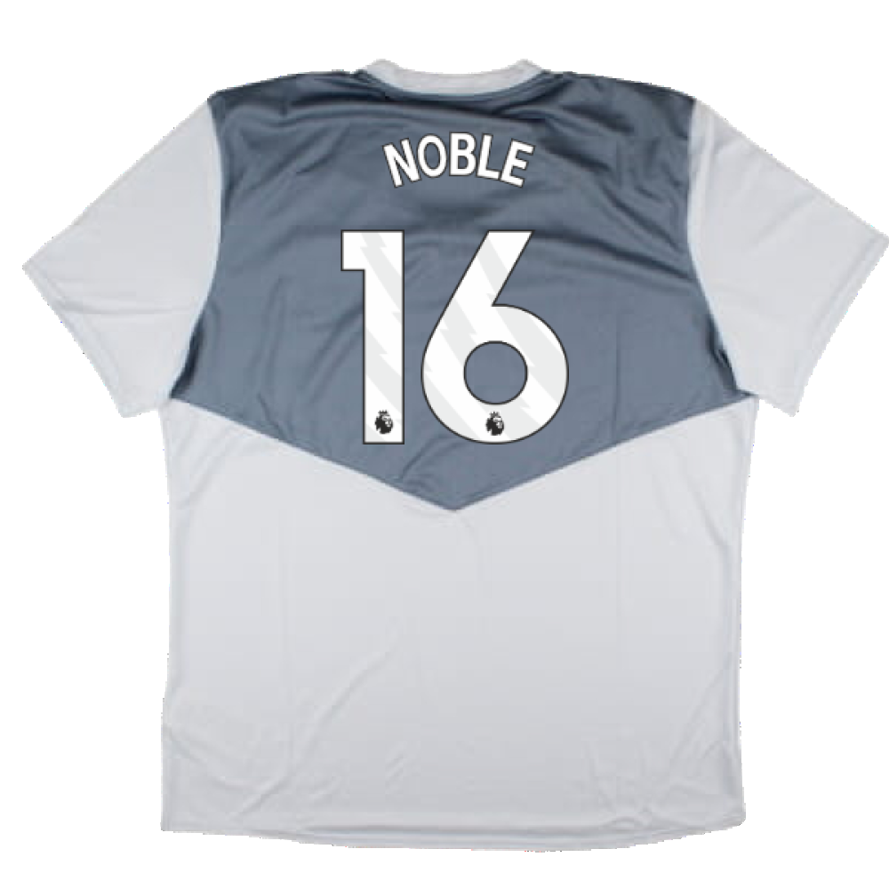 2024-2025 West Ham Training Jersey (Arctic Ice) (Noble 16)