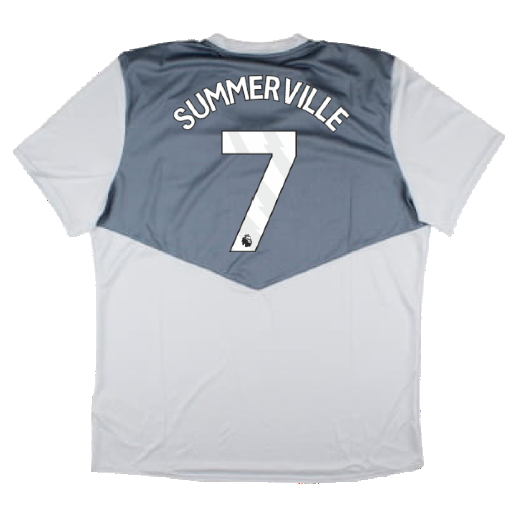 2024-2025 West Ham Training Jersey (Arctic Ice) (Summerville 7)