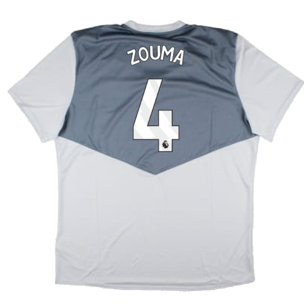 2024-2025 West Ham Training Jersey (Arctic Ice) (Zouma 4)