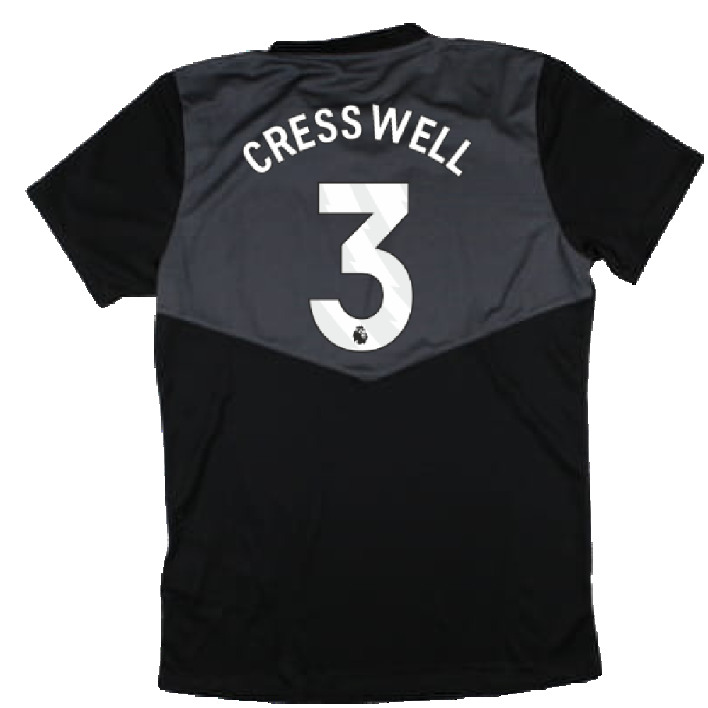 2024-2025 West Ham Training Jersey (Black) - Kids (Cresswell 3)