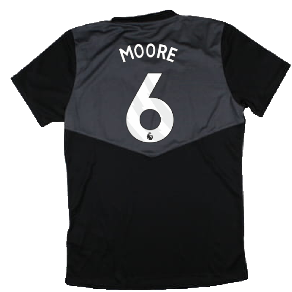 2024-2025 West Ham Training Jersey (Black) - Kids (Moore 6)