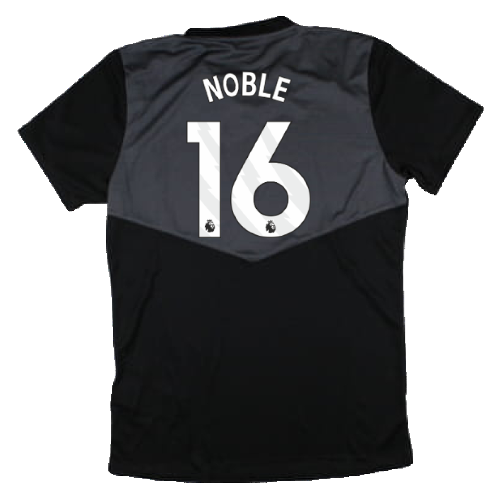 2024-2025 West Ham Training Jersey (Black) - Kids (Noble 16)