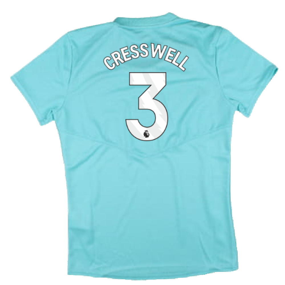 2024-2025 West Ham Training Jersey (Blue Radiance) - Kids (Cresswell 3)