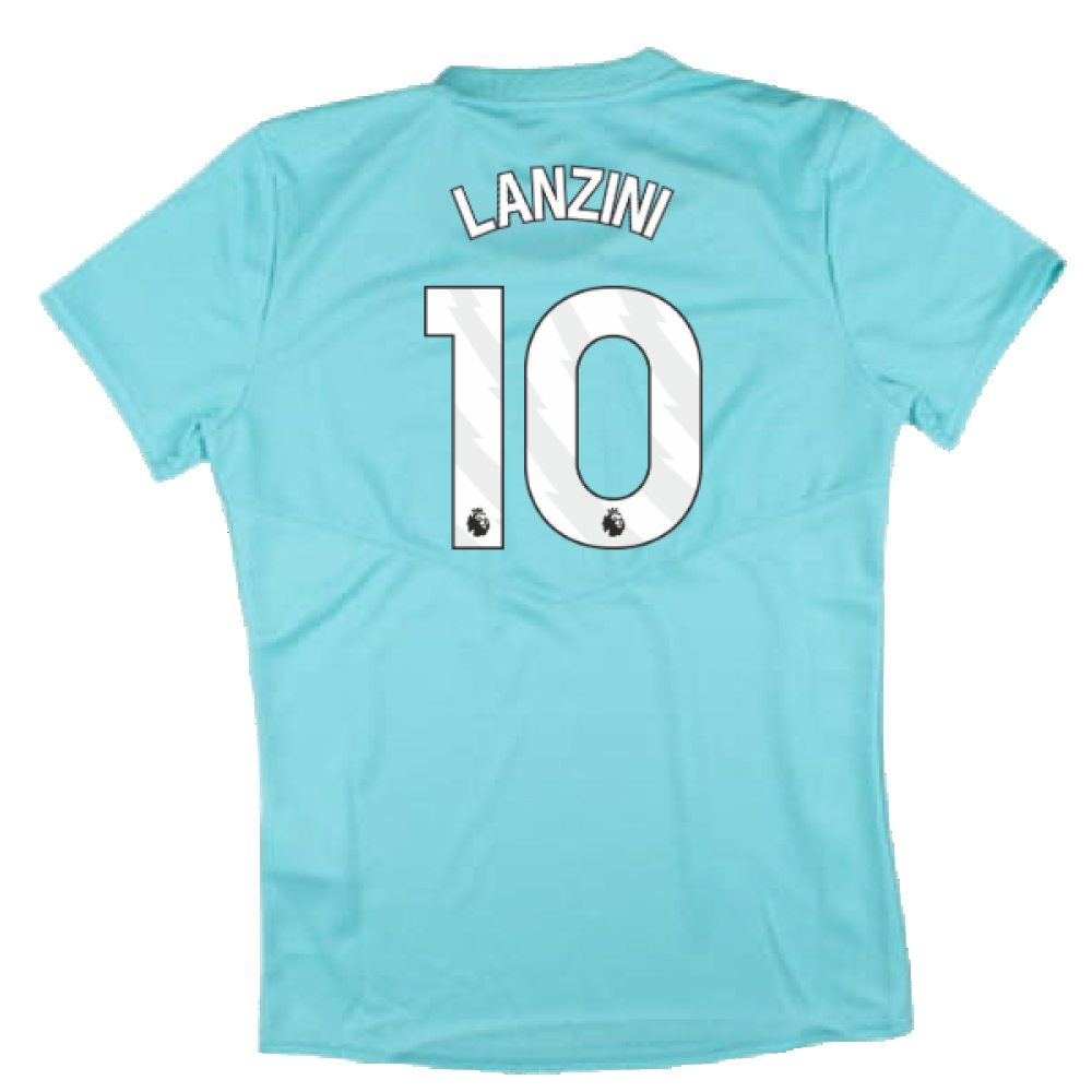 2024-2025 West Ham Training Jersey (Blue Radiance) - Kids (Lanzini 10)