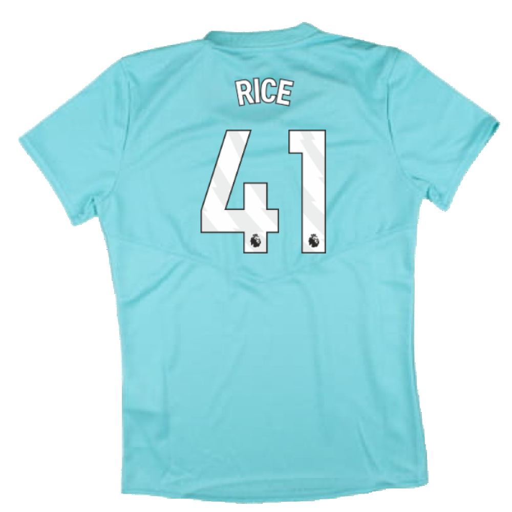 2024-2025 West Ham Training Jersey (Blue Radiance) - Kids (Rice 41)