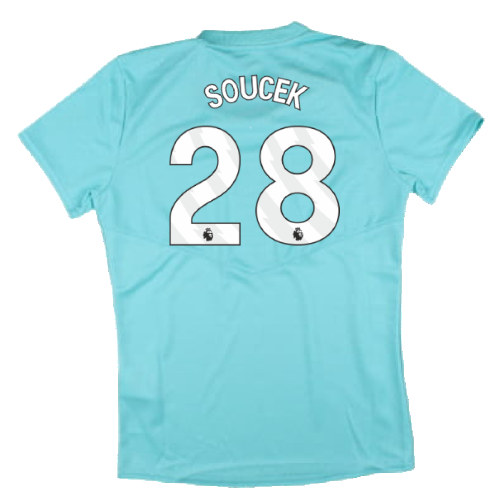 2024-2025 West Ham Training Jersey (Blue Radiance) - Kids (Soucek 28)