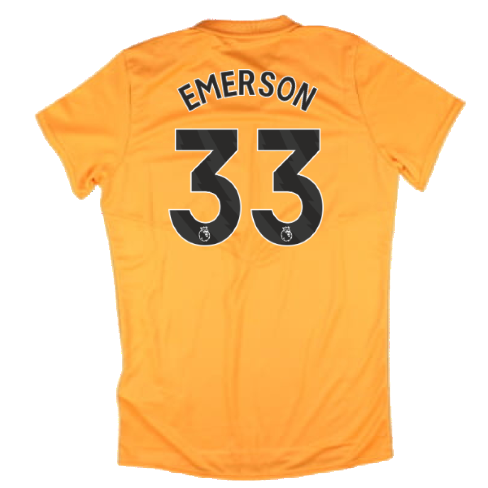 2024-2025 West Ham Training Jersey (Orange) - Kids (Emerson 33)