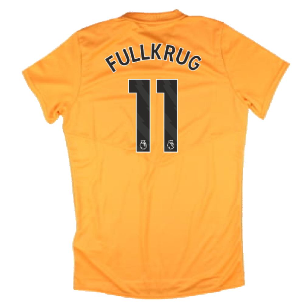 2024-2025 West Ham Training Jersey (Orange) - Kids (Fullkrug 11)