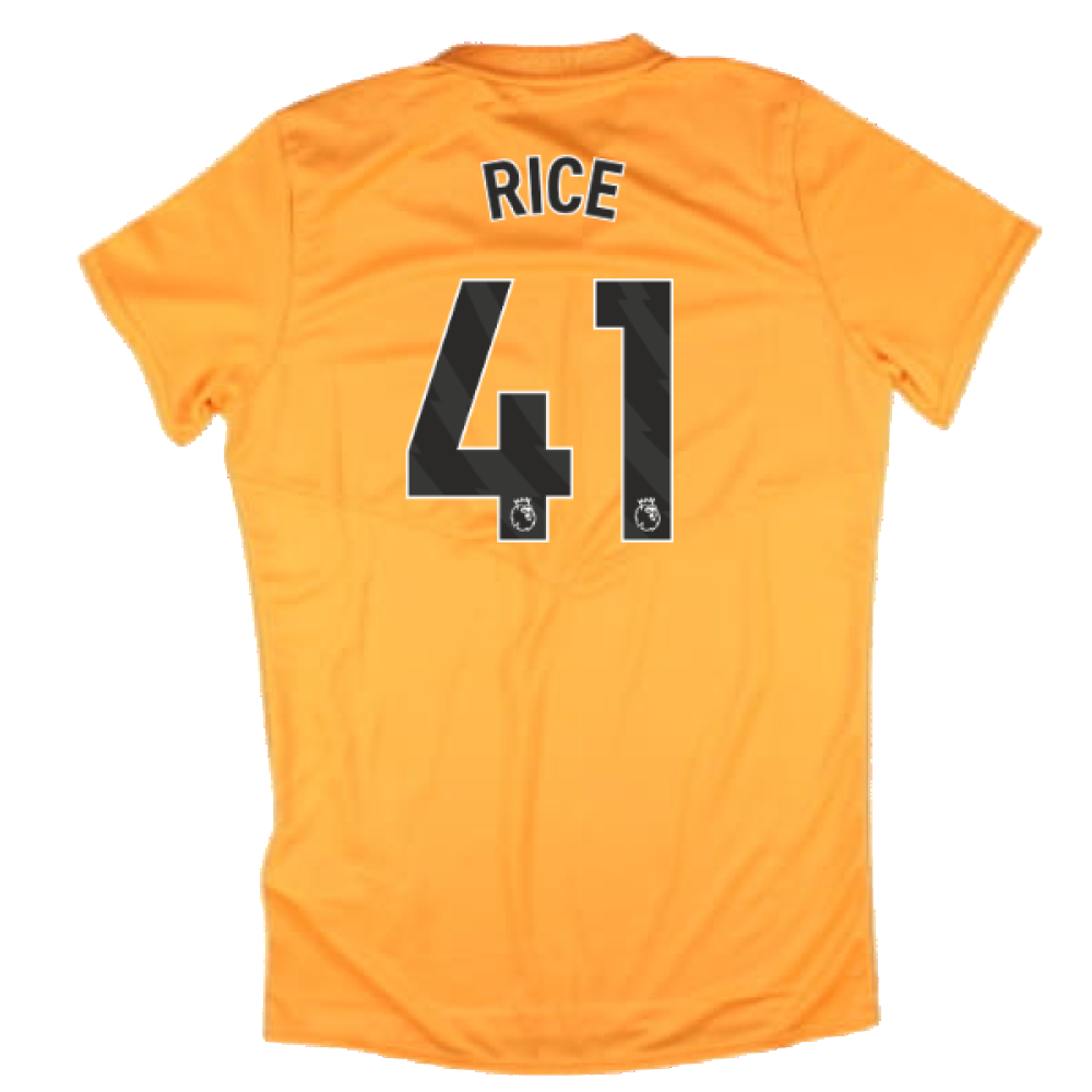 2024-2025 West Ham Training Jersey (Orange) - Kids (Rice 41)