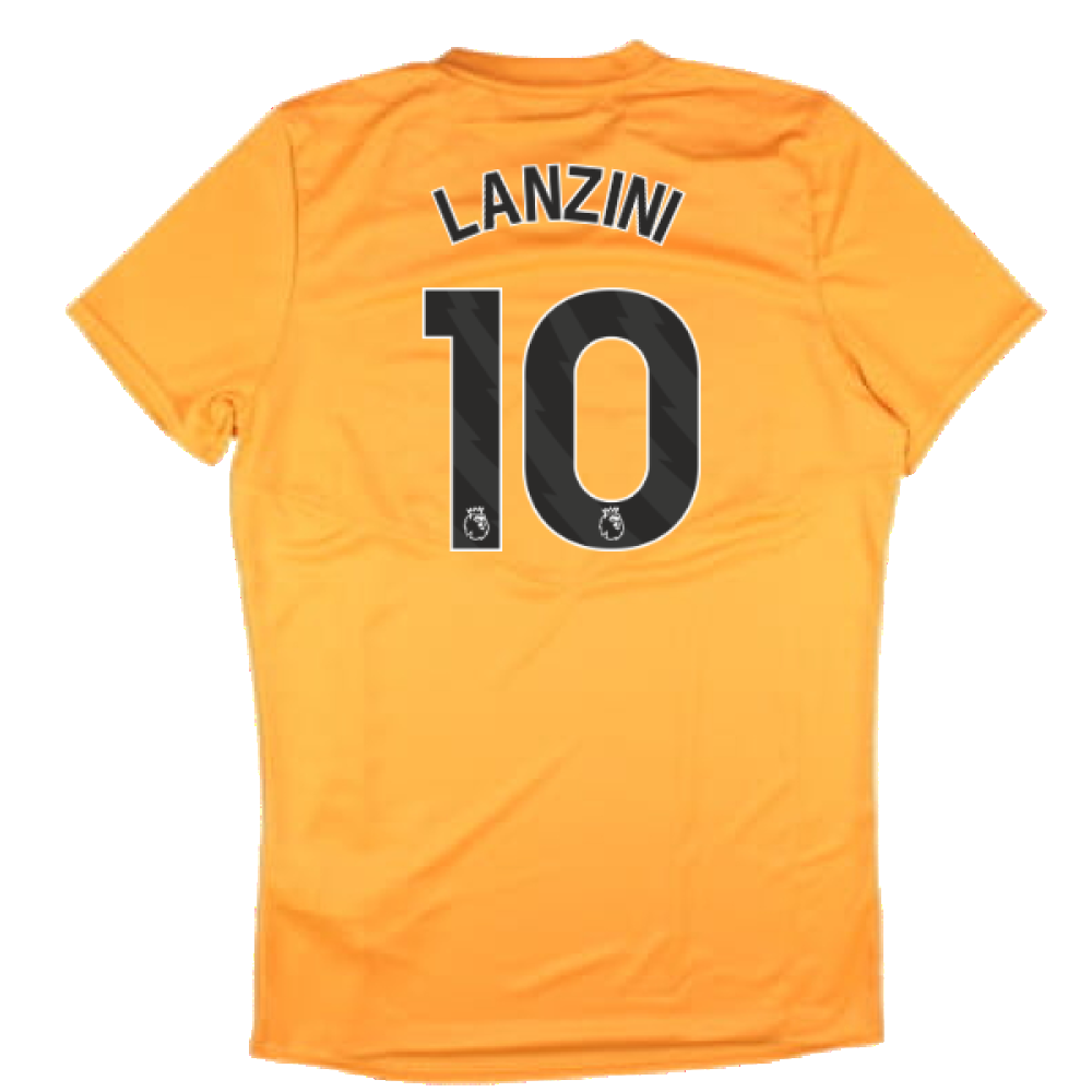 2024-2025 West Ham Training Jersey (Orange) (Lanzini 10)