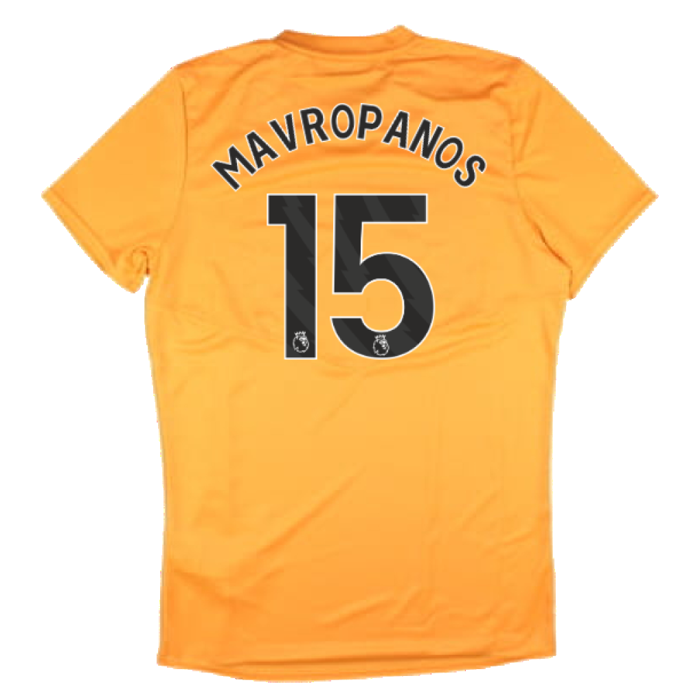 2024-2025 West Ham Training Jersey (Orange) (Mavropanos 15)