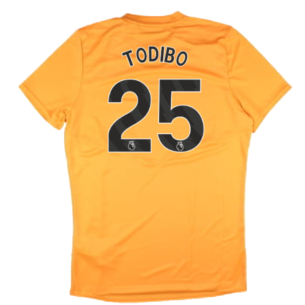 2024-2025 West Ham Training Jersey (Orange) (Todibo 25)