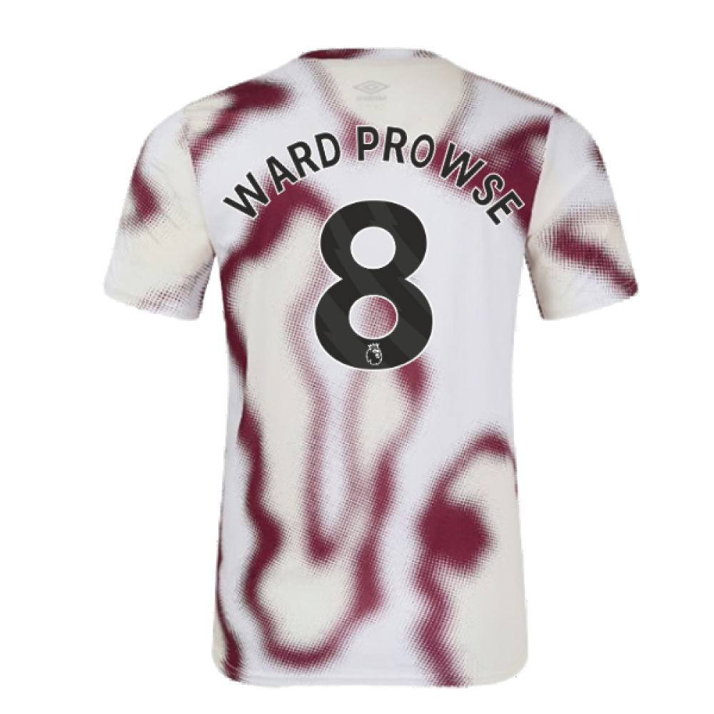 2024-2025 West Ham Warm Up Jersey (White) (Ward Prowse 8)