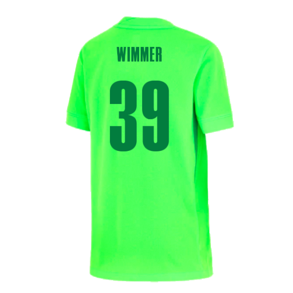 2024-2025 Wolfsburg Home Shirt (Kids) (Wimmer 39)