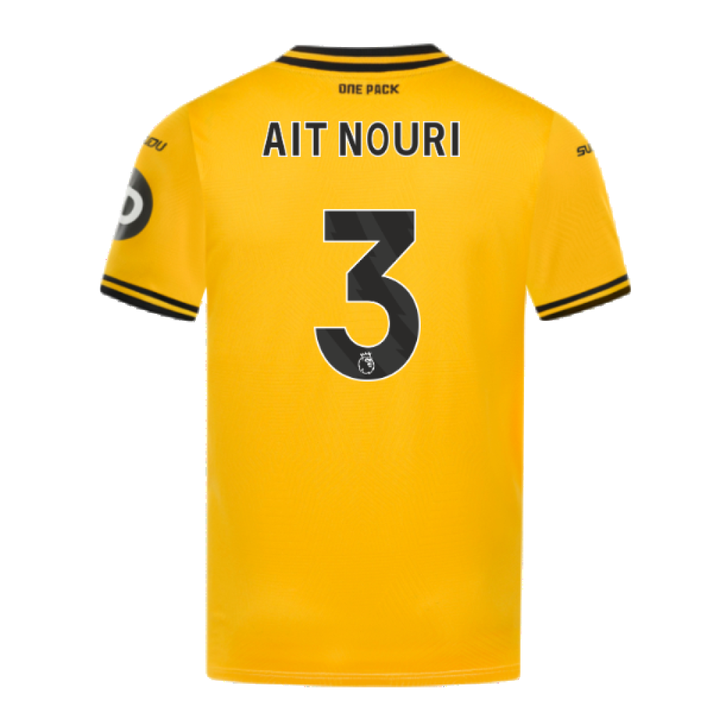 2024-2025 Wolves Home Shirt (Ait Nouri 3)